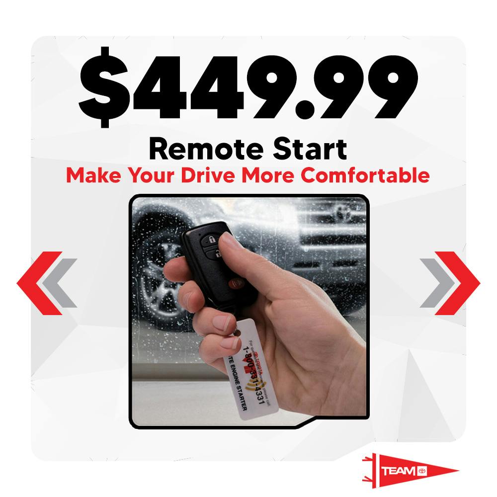 Remote Start | Team Toyota of Princeton