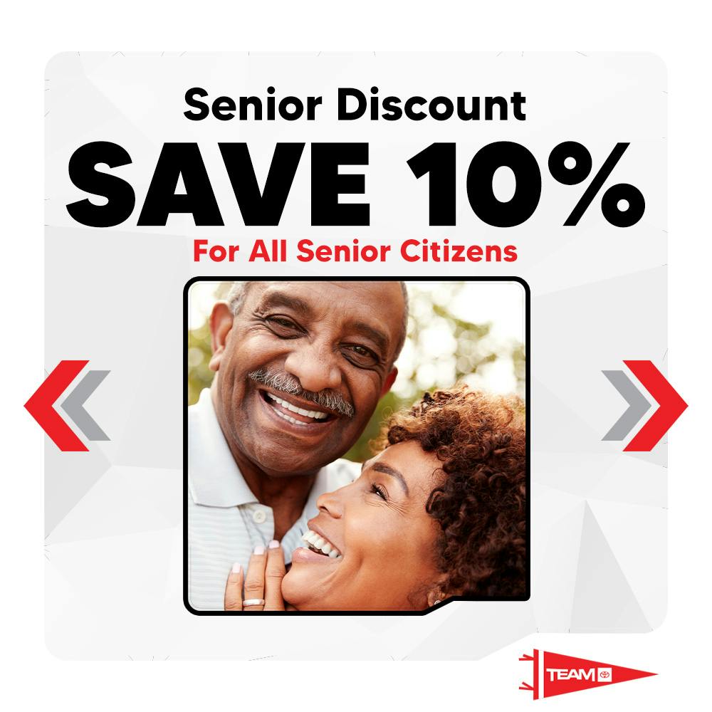 Senior Discount | Team Toyota of Princeton