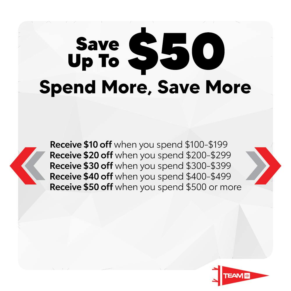 Spend More, Save More | Team Toyota of Princeton