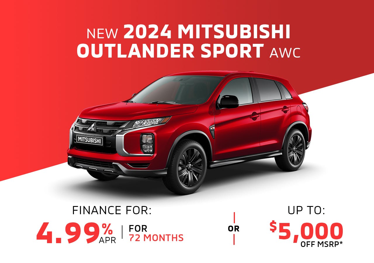 2024 NEW MITSUBISHI OUTLANDER SPORT AWC