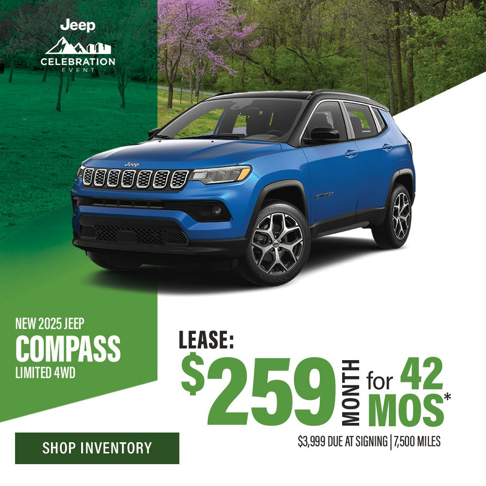 New 2025 Jeep Compass Limited 4WD