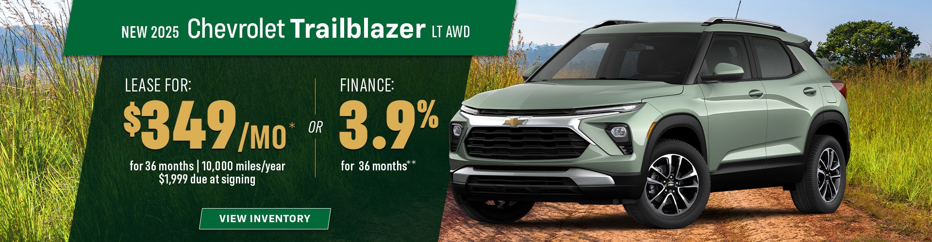 New 2025 Chevrolet Trailblazer LT AWD