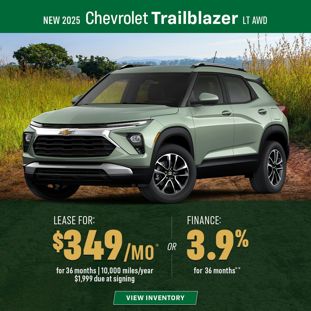 New 2025 Chevrolet Trailblazer LT AWD | Diehl Chevrolet