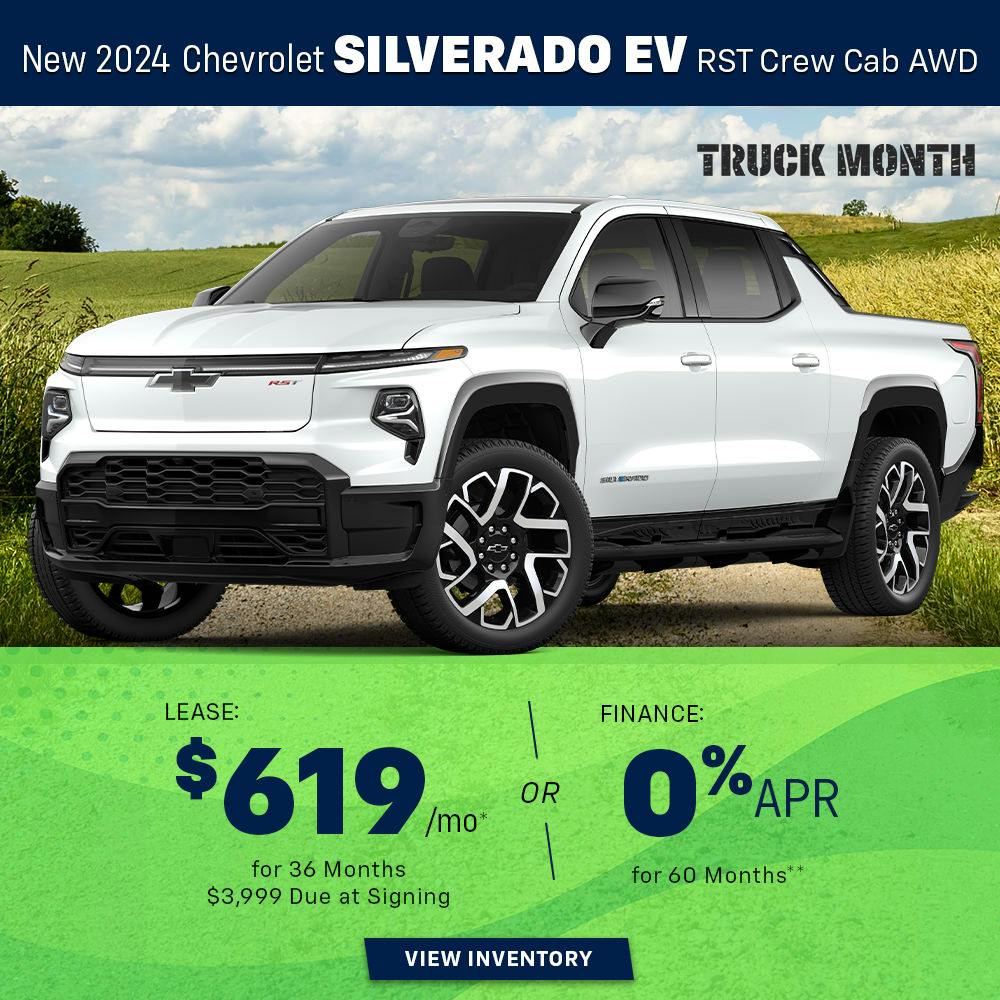 New 2024 Chevrolet Silverado EV RST Crew Cab AWD