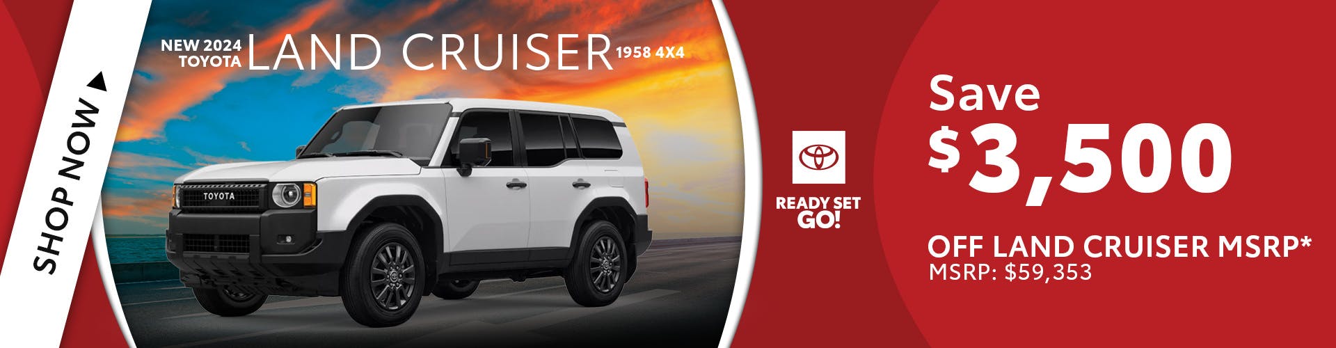 New 2024 Toyota Land Cruiser 1958 4X4