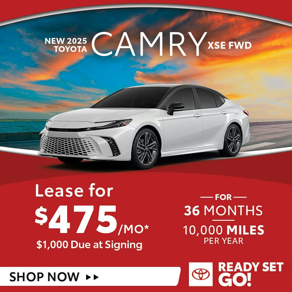 New 2025 Toyota Camry XSE FWD