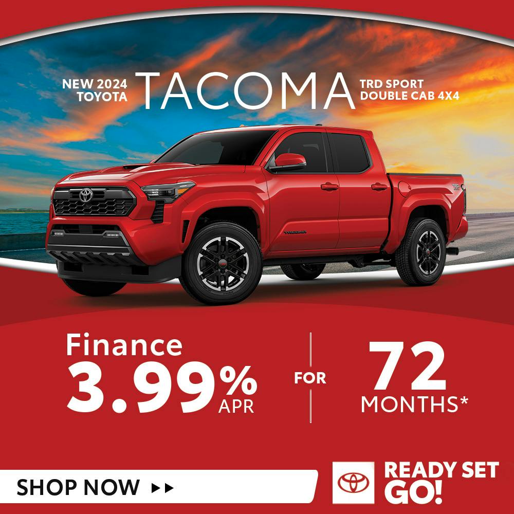 New 2024 Toyota Tacoma TRD Sport Double Cab 4X4