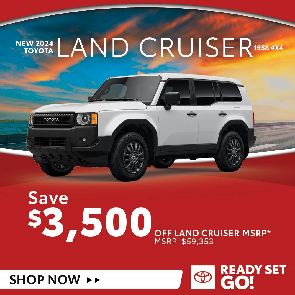 New 2024 Toyota Land Cruiser 1958 4X4