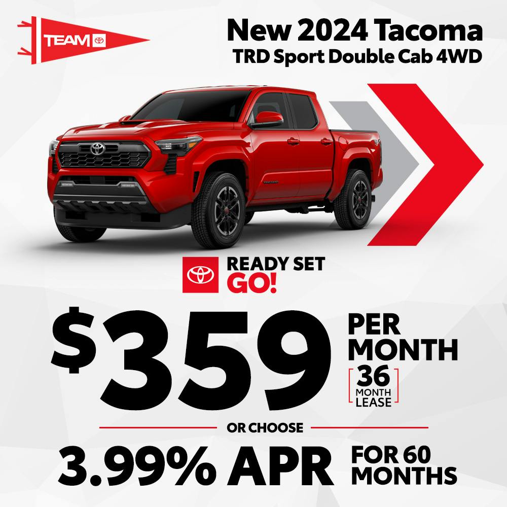 New 2024 Tacoma TRD Sport