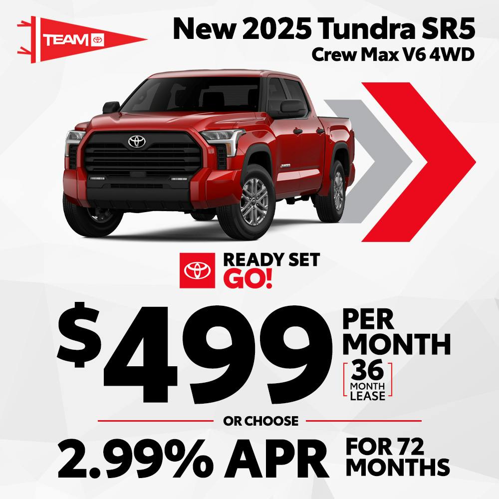 New 2025 Tundra SR5