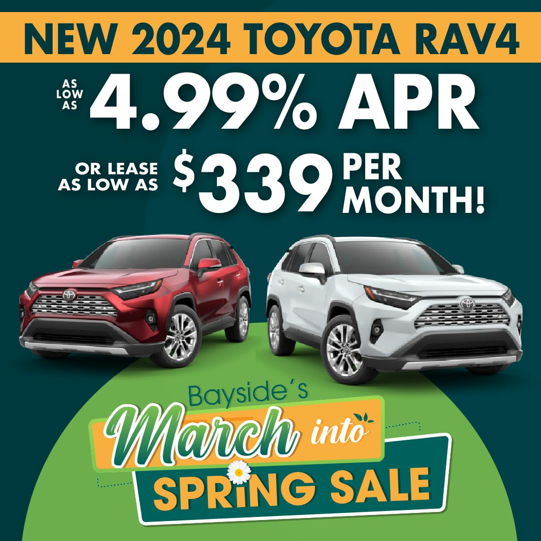 MARCH 2025 – 2024 Toyota RAV4