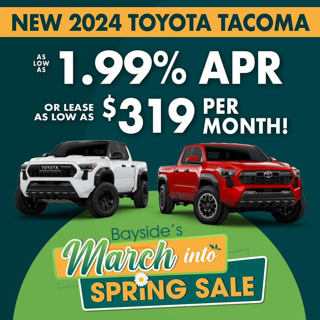 MARCH 2025 – 2024 Toyota Tacoma