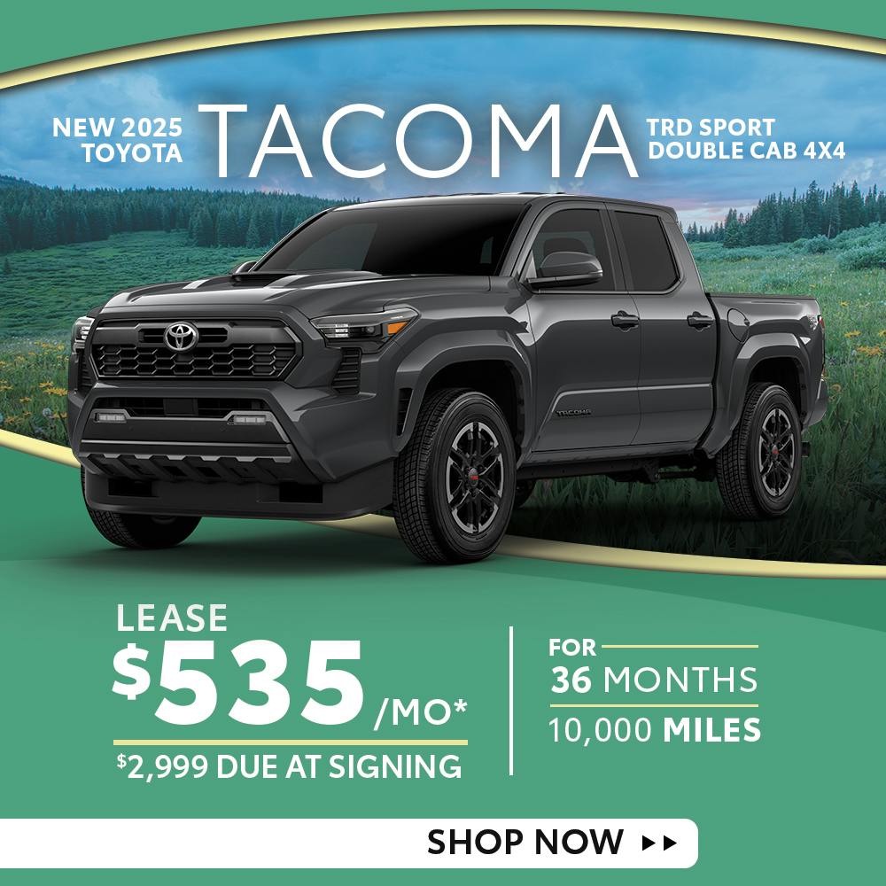 New 2025 Toyota Tacoma TRD Sport Double Cab 4X4