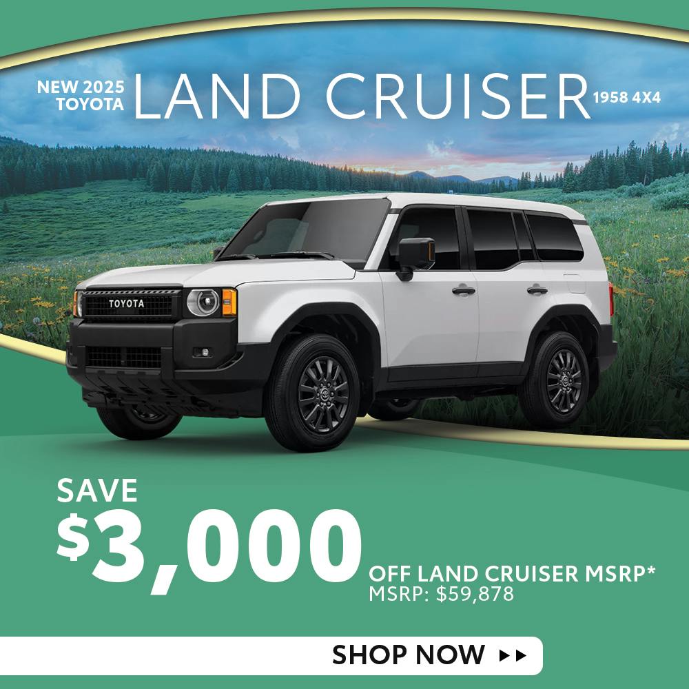 New 2025 Toyota Land Cruiser 1958 4X4