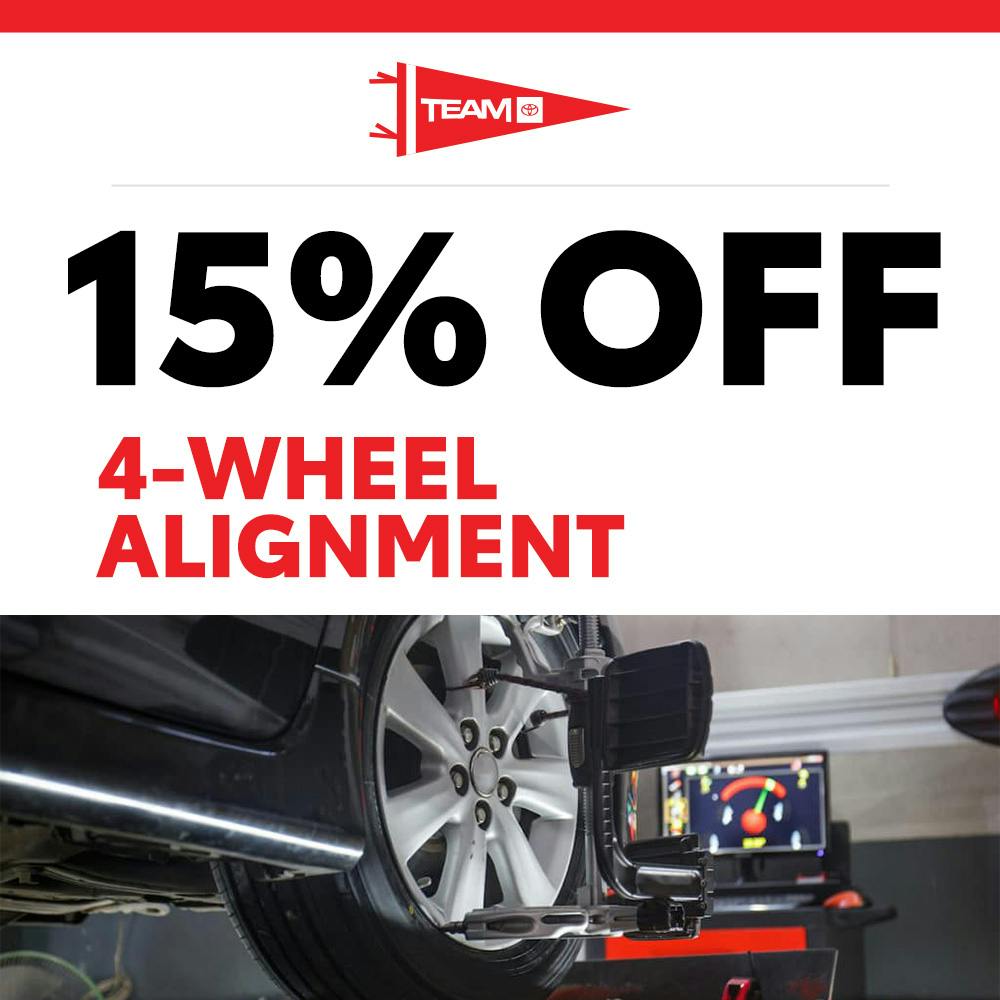 4-Wheel Alignment | Team Toyota of Princeton