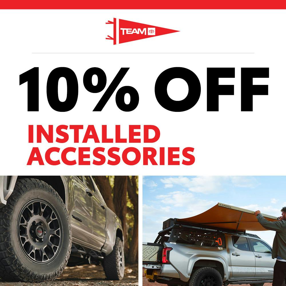 Accessories Special | Team Toyota of Princeton