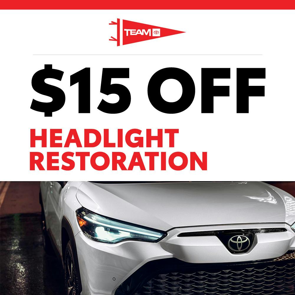 Headlight Restoration | Team Toyota of Princeton