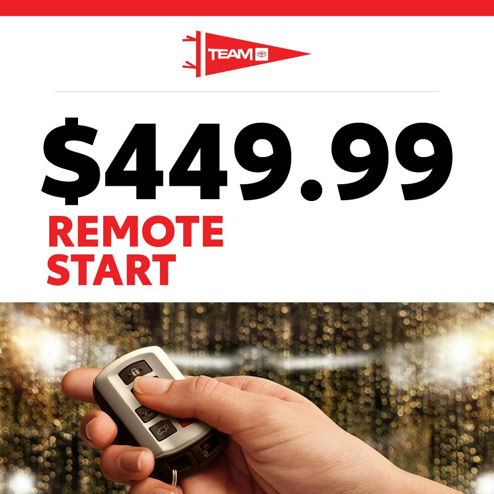 Remote Start | Team Toyota of Princeton