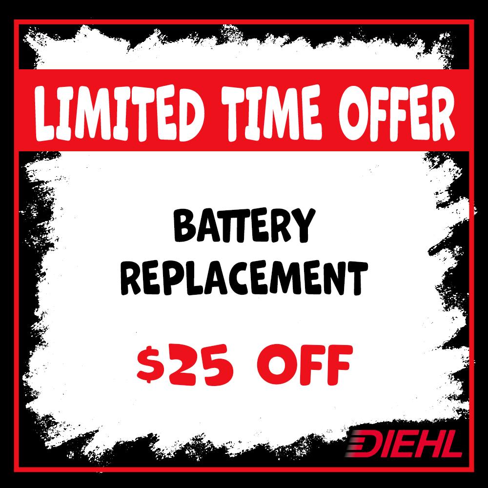 Battery Replacement | Diehl Mitsubishi