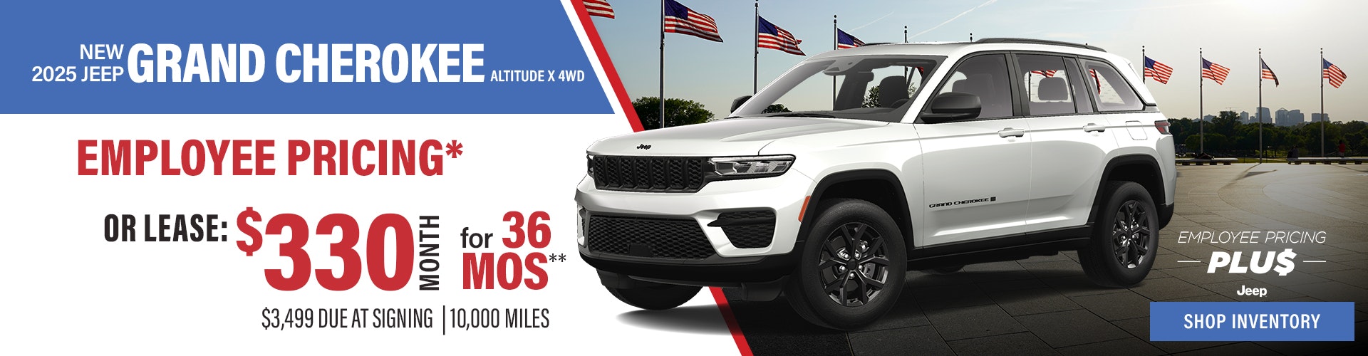 New 2025 Jeep Grand Cherokee Altitude X 4WD