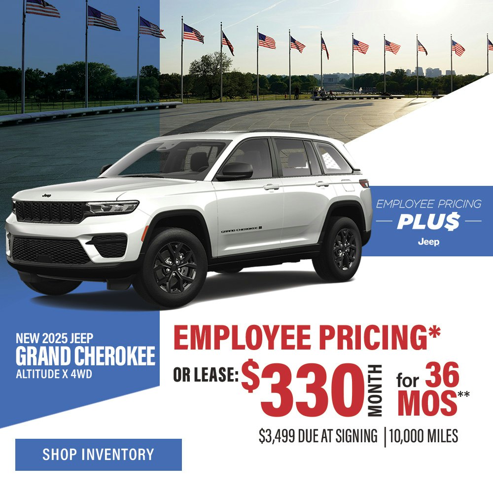 New 2025 Jeep Grand Cherokee Altitude X 4WD