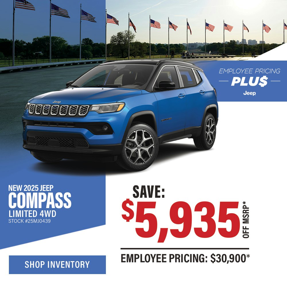 New 2025 Jeep Compass Limited 4WD
