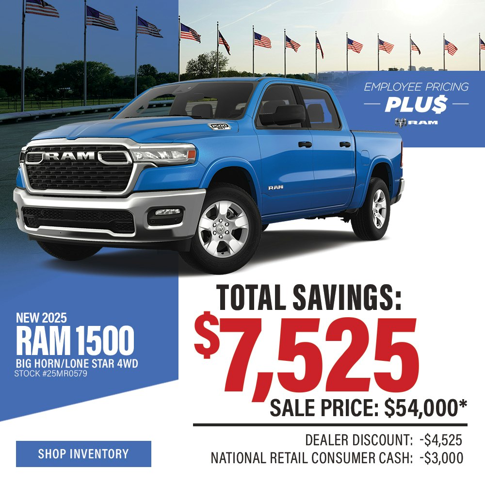 New 2025 RAM 1500 Big Horn/Lone Star 4WD