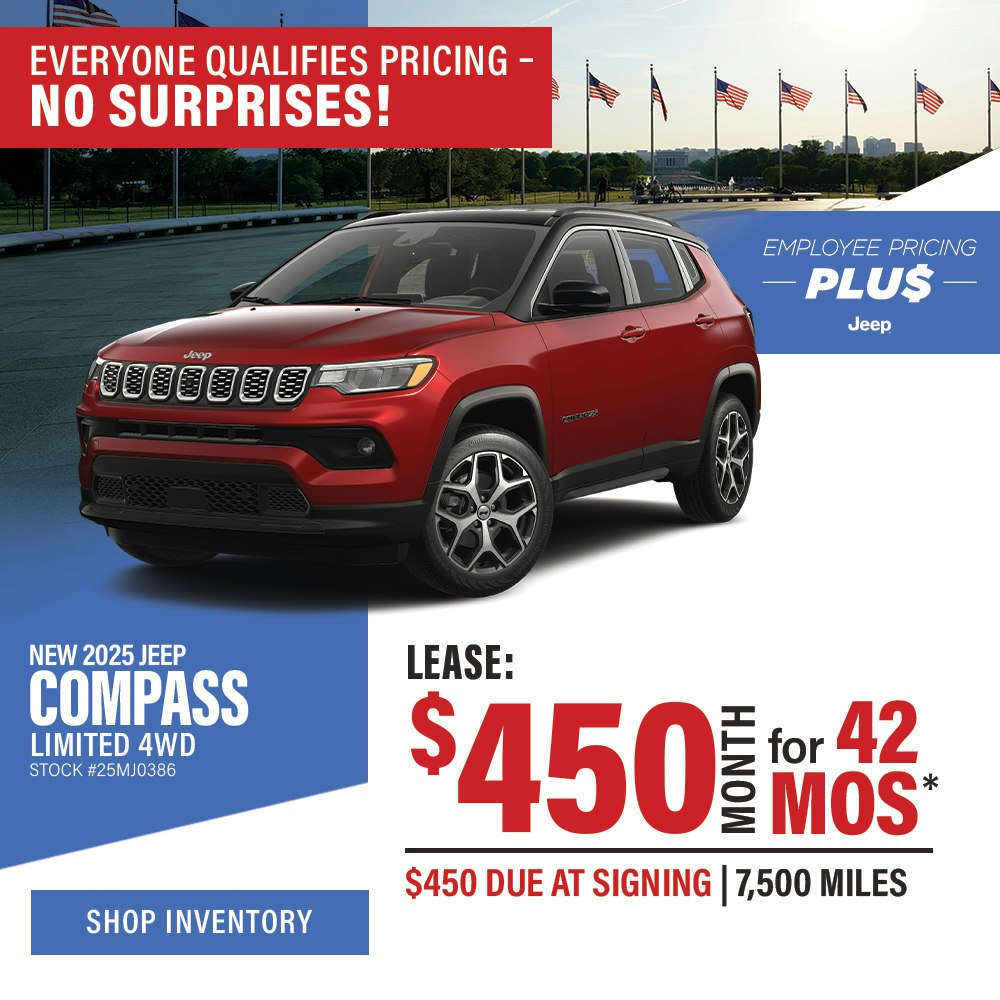New 2025 Jeep Compass Limited 4WD