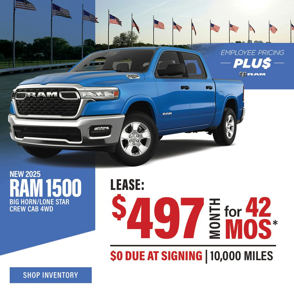 New 2025 Ram 1500 Big Horn/Lone Star Crew Cab 4WD