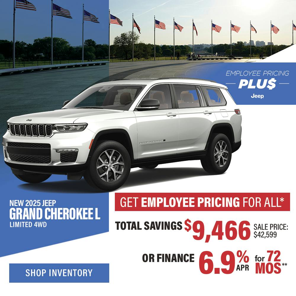 New 2025 Jeep Grand Cherokee L Limited 4WD