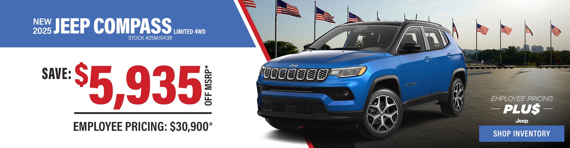 New 2025 Jeep Compass Limited 4WD