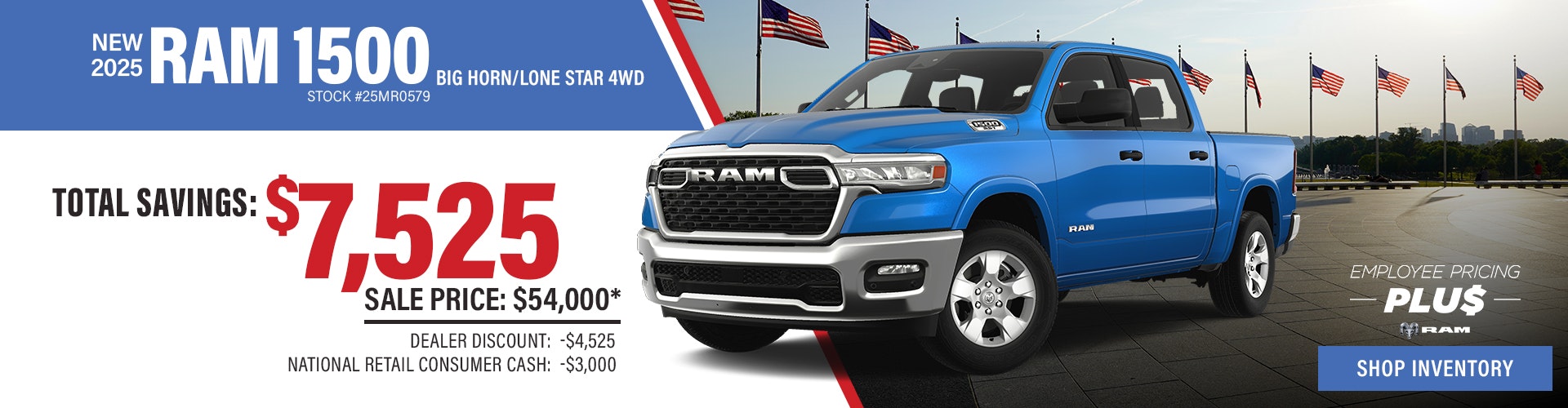 New 2025 RAM 1500 Big Horn/Lone Star 4WD