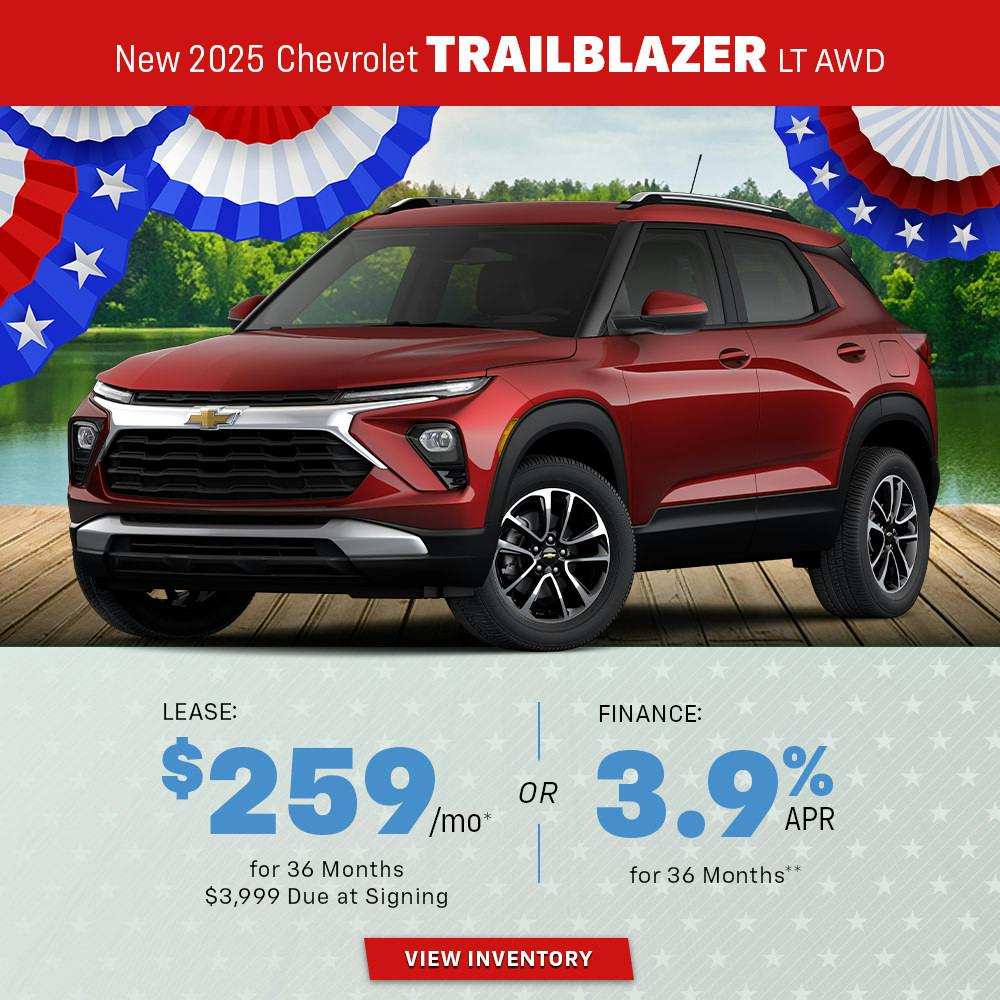 New 2025 Chevrolet Trailblazer LT AWD