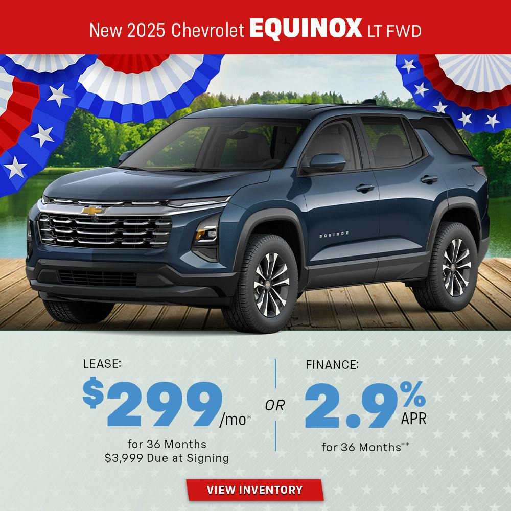 New 2025 Chevrolet Equinox LT FWD