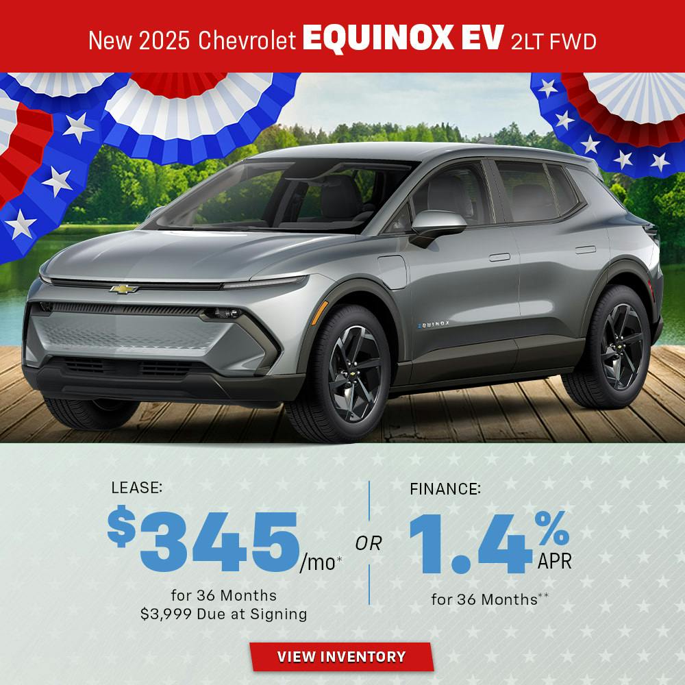 New 2025 Chevrolet Equinox EV 2LT FWD