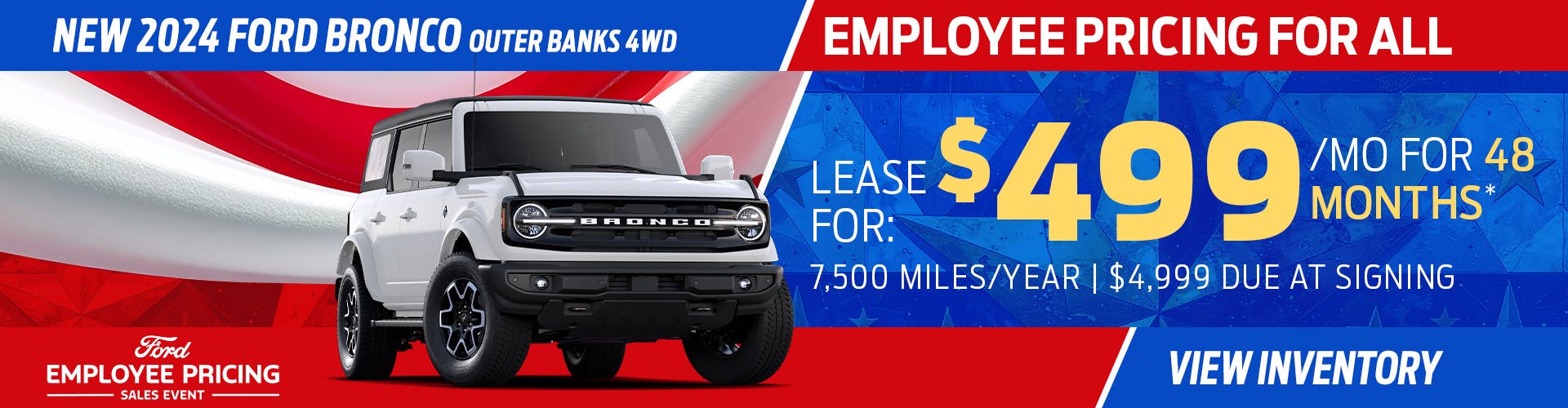 New 2024 Ford Bronco Outer Banks 4WD