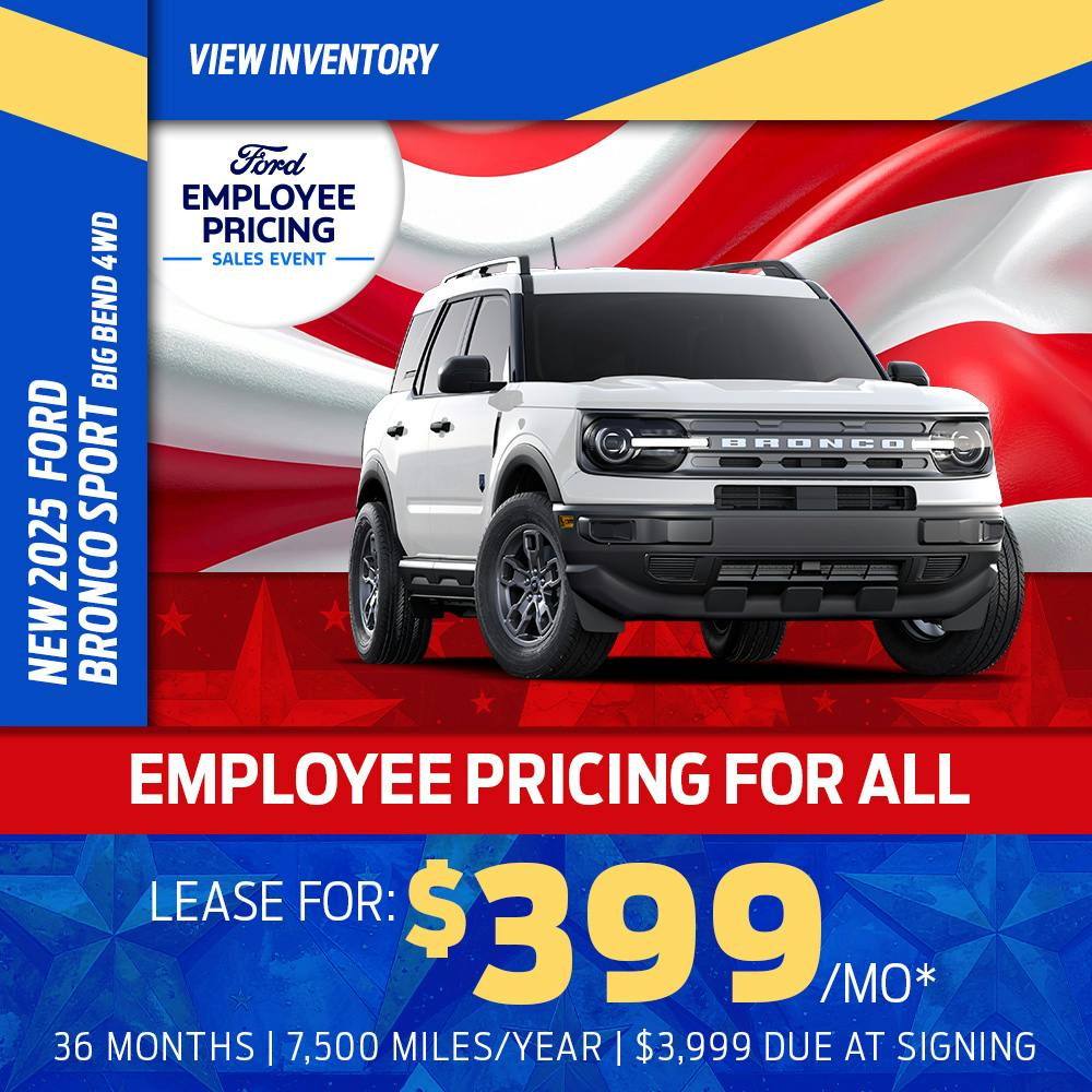 New 2025 Ford Bronco Sport Big Bend 4WD