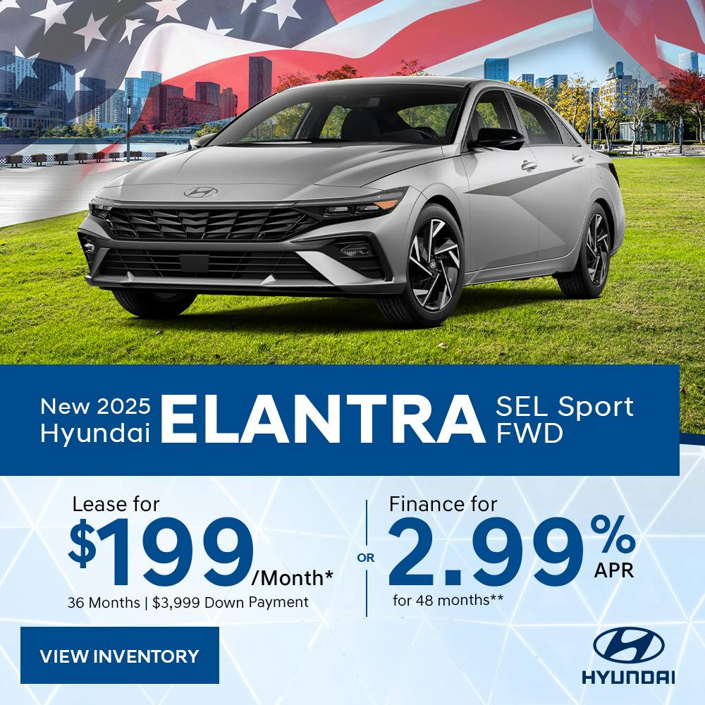 New 2025 Hyundai Elantra SEL Sport FWD