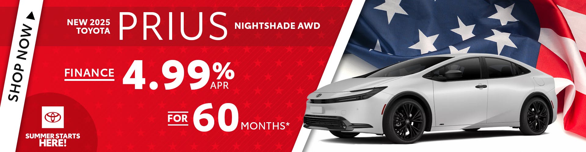 New 2025 Toyota Prius Nightshade AWD
