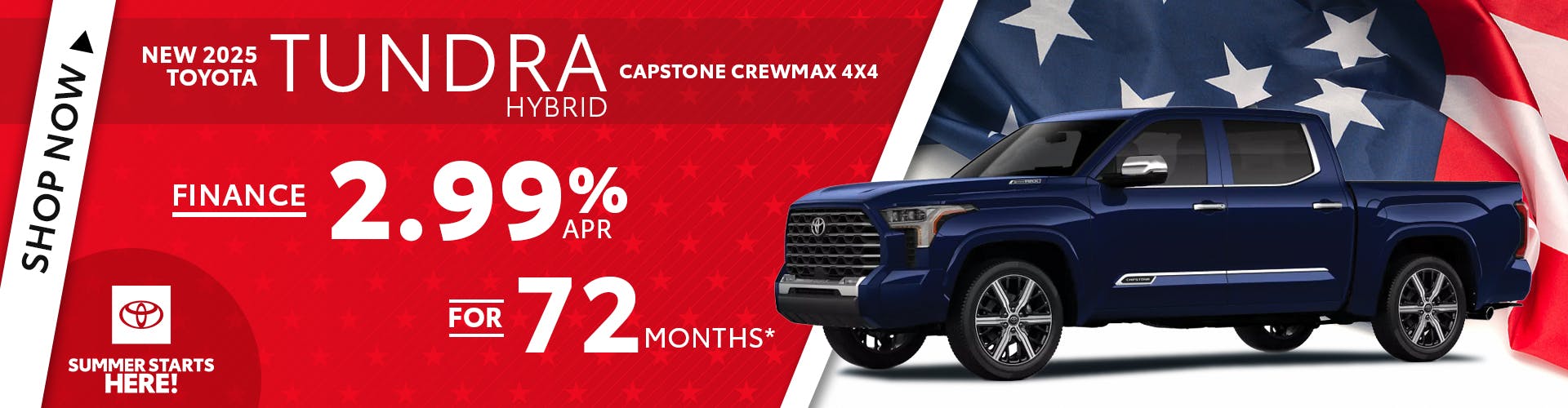 New 2025 Toyota Tundra Hybrid Capstone CrewMax 4X4