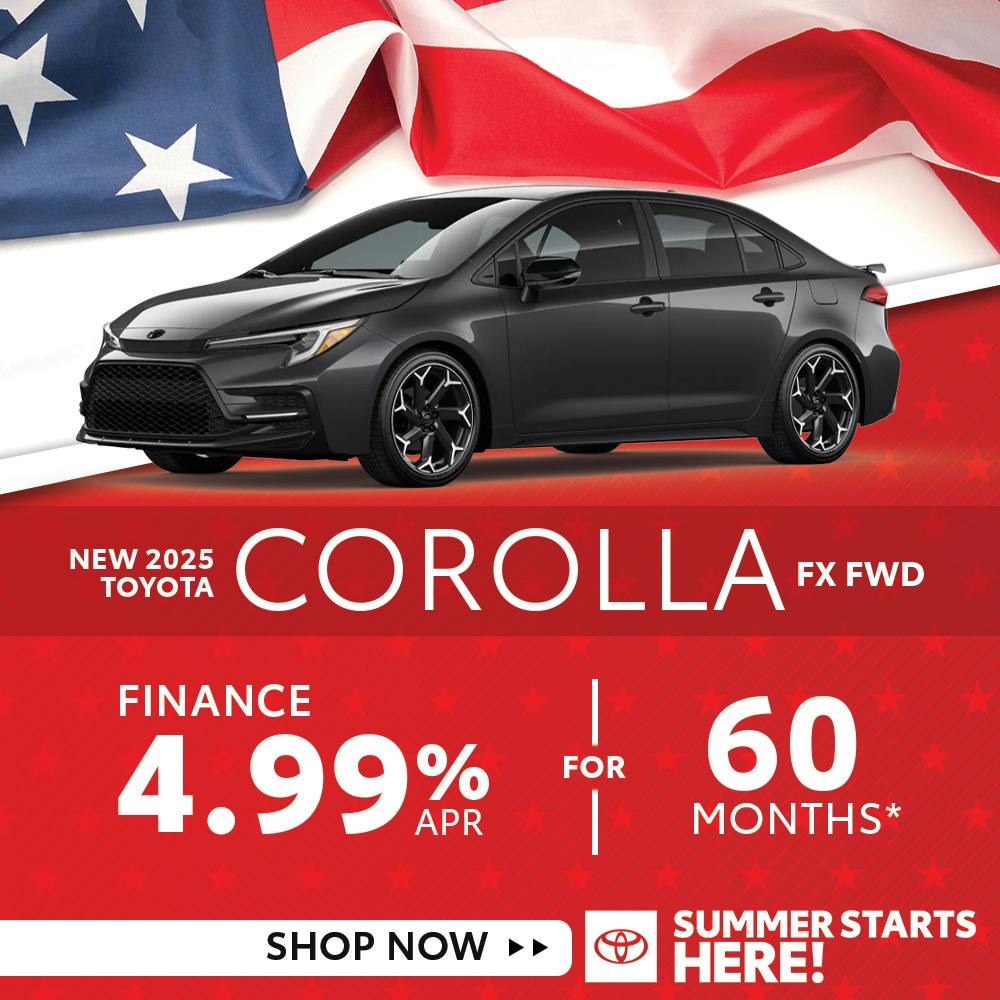 New 2025 Toyota Corolla FX FWD