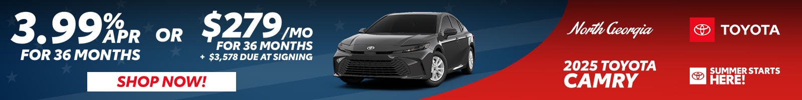 Toyota Camry Special Offer