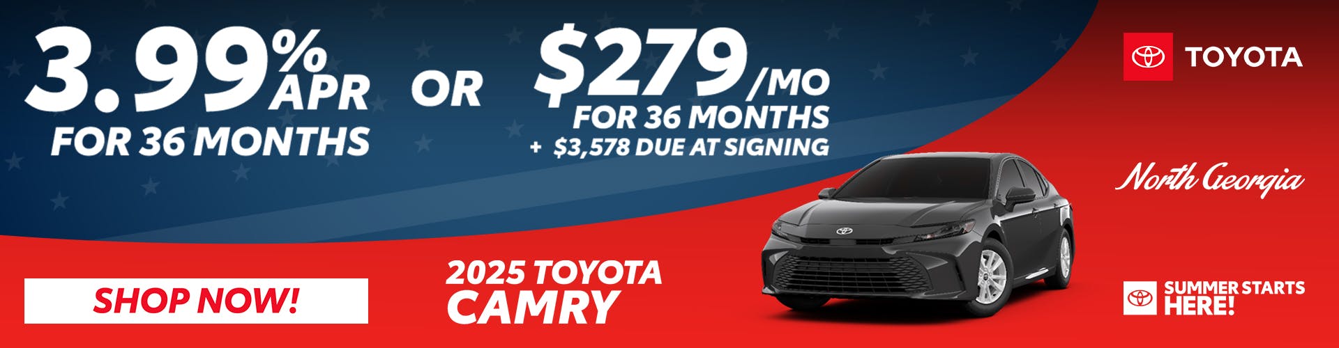 Toyota Camry Special Offer