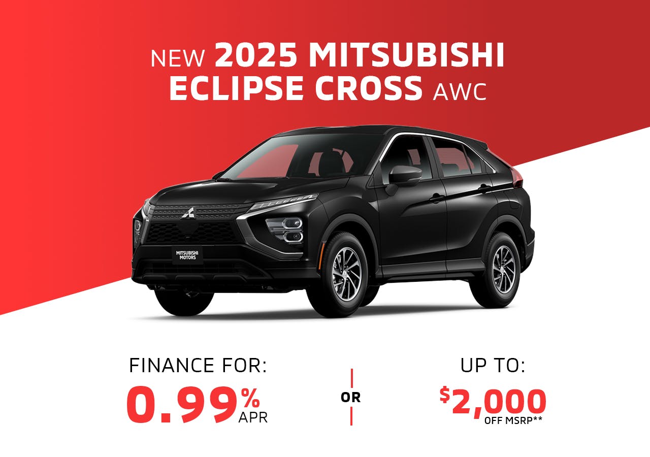 New 2025 Mitsubishi Eclipse Cross AWC