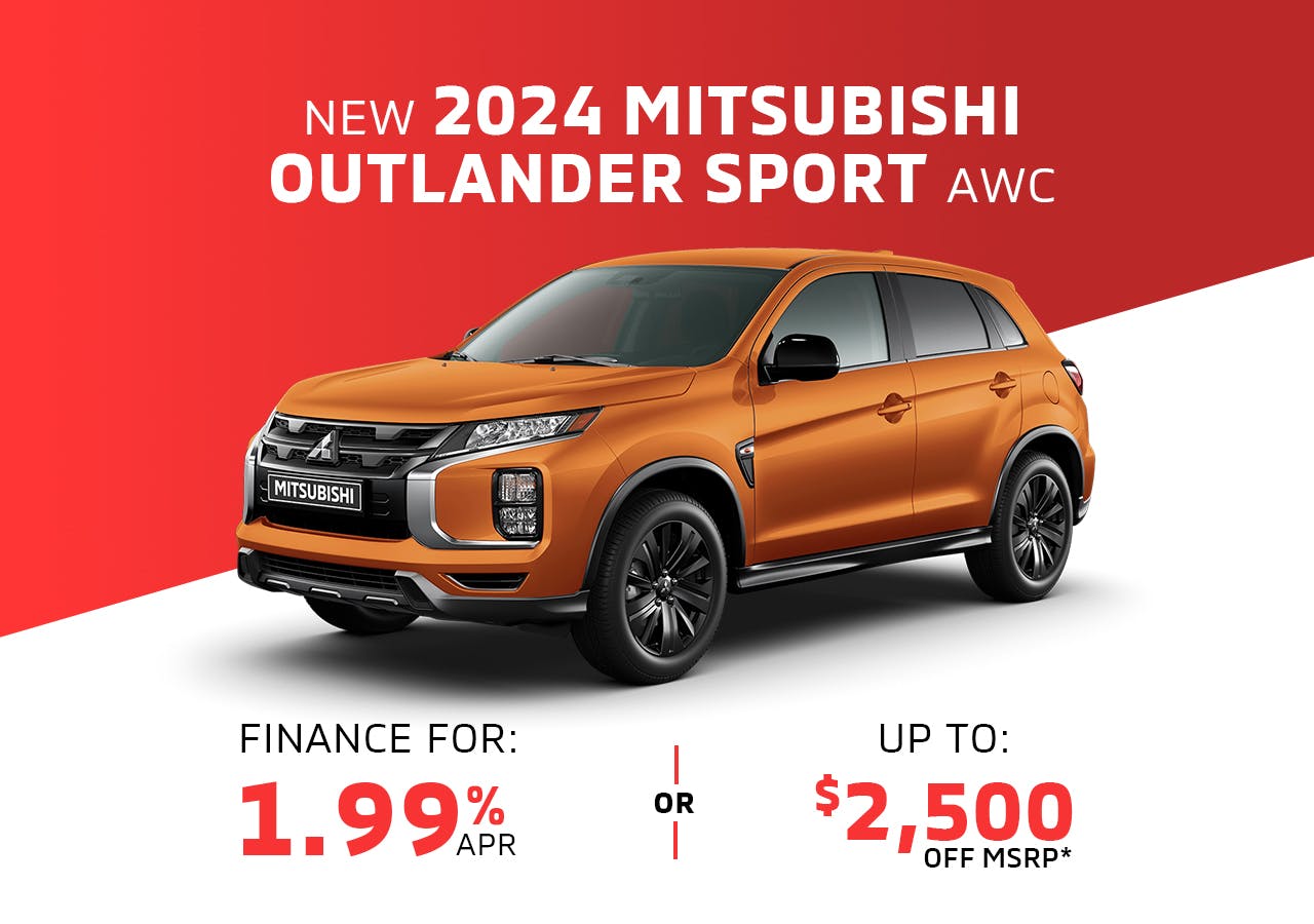 New 2024 Mitsubishi Outlander Sport AWC