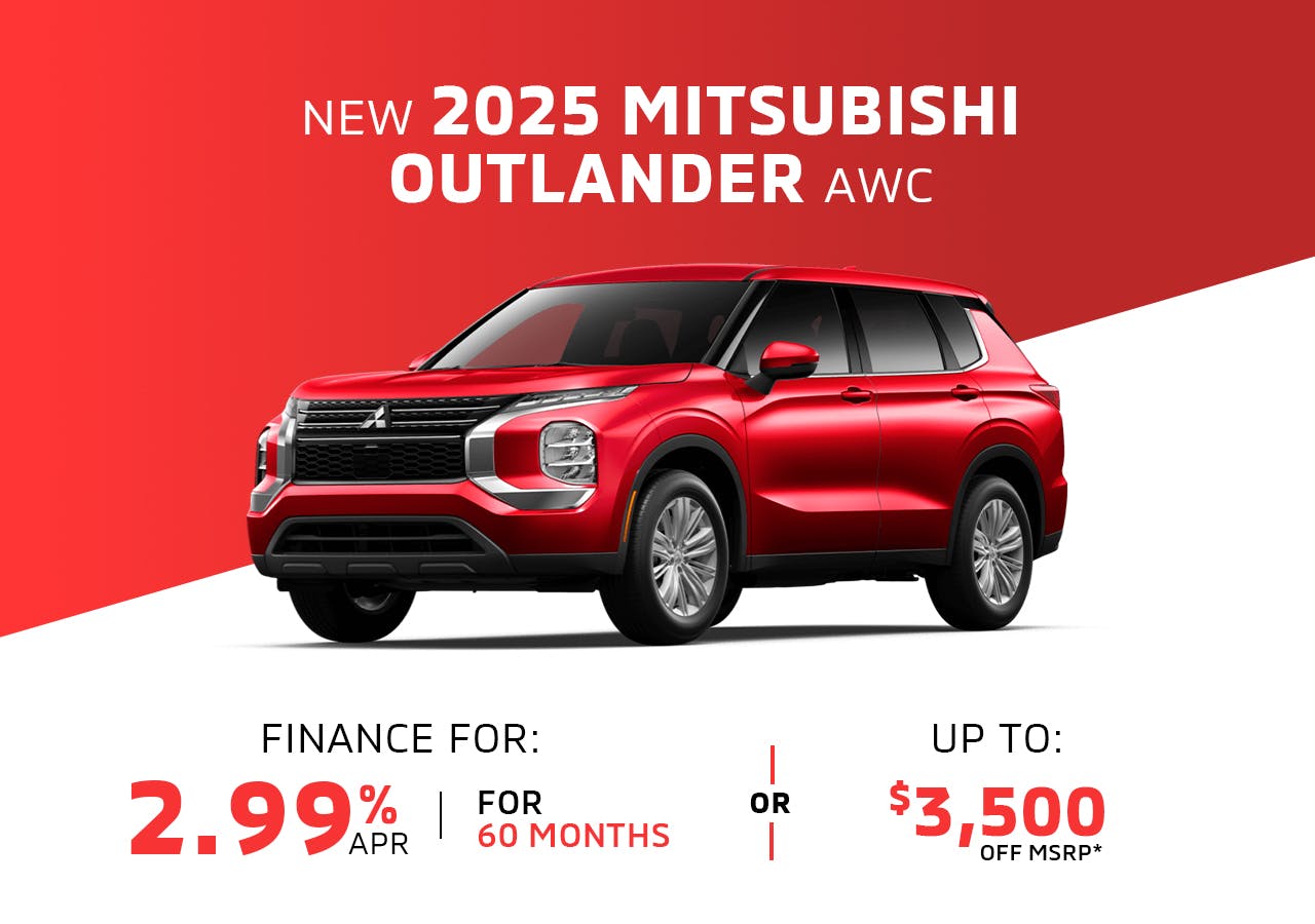 New 2025 Mitsubishi Outlander AWC