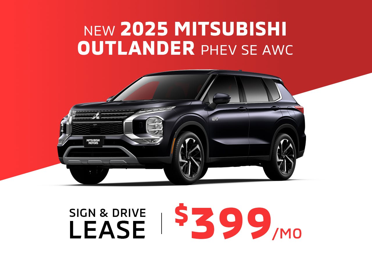New 2025 Mitsubishi Outlander PHEV SE AWC