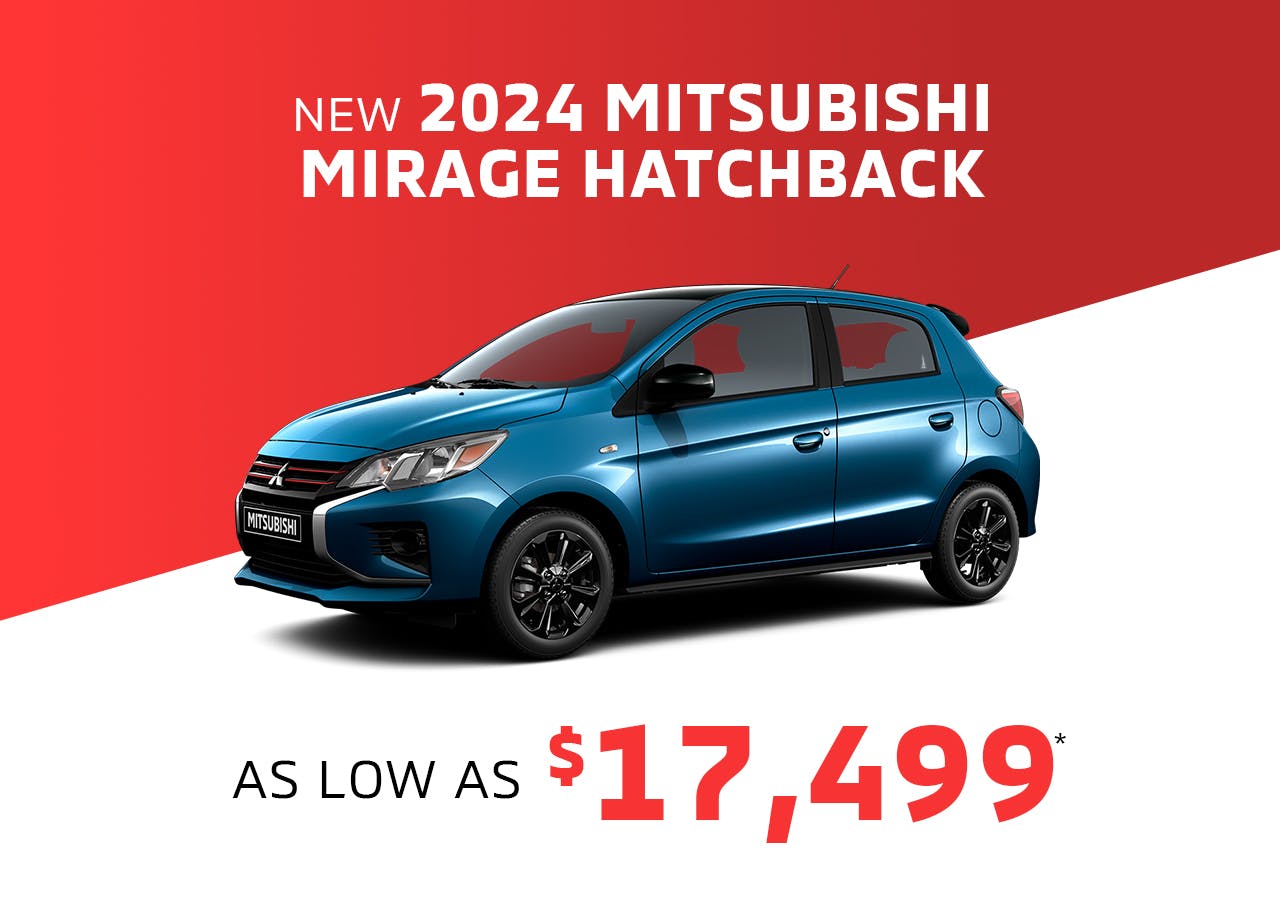 New 2024 Mitsubishi Mirage Hatchback