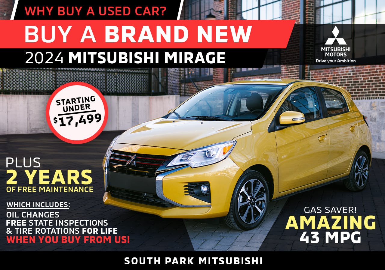 New 2024 Mitsubishi Mirage Hatchback