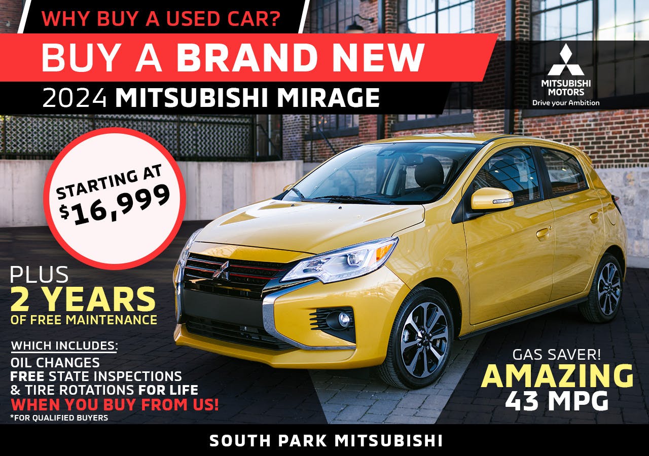New 2024 Mitsubishi Mirage Hatchback